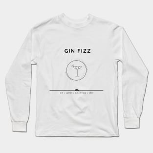 Gin Fizz Long Sleeve T-Shirt